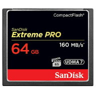 64GB コンパクトフラッシュ CFカード SanDisk サンディスク Extreme Pro 160MB/s 1067倍速 UDMA7 海外リ…