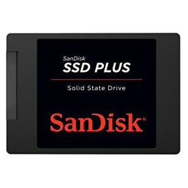 SSD 480GB SanDisk サンディスク PLUS 2.5インチ 内蔵型 SATA3 6Gb/s R:535MB/s W:445MB/s TLC 海外リテール SDSSDA-480G-G26 ◆メ