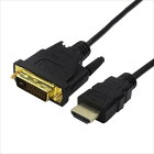 変換ケーブル TFTEC 変換名人 DVI-D(24+1ピン) to HDMI 1.8m 極細 金メッキケーブル DVHD-18GS ◆メ
