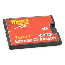 CFアダプター Extreme 手持ちのmicroSDカードをCFカードTypeIに変換 EXCFAD-MICRO1 海外リテール ◆メ