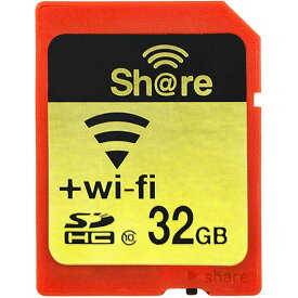 32GB SDHCカード SDカード ezShare Wi-Fi機能 CLASS10 Android/ iOS両 海外リテール Wi-FiSD-32G ◆メ