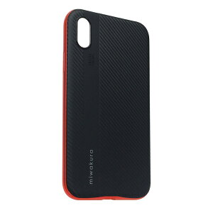 iPhoneX P[X miwakura a veNgP[X METEOR t[^ TPUf yʎdl ubNxbh MCA-MTOIX-R 