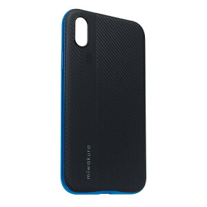 iPhoneX P[X miwakura a veNgP[X METEOR t[^ TPUf yʎdl ubNxu[ MCA-MTOIX-L 