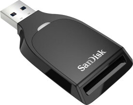 標準サイズSDリーダー USB3.0接続 SanDisk サンディスク UHS-I 最大170MB/s SDXC対応 海外リテール SDDR-C531-GNANN ◆メ