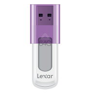 USBメモリ USB 64GB USB2.0 LEXAR レキサー JumpDrive S50 スライドカバー式 パープル 海外リテール LJDS…