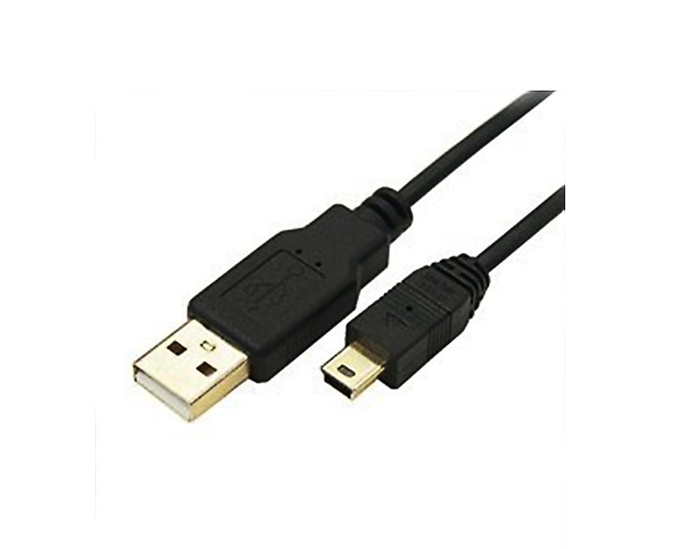 miniUSBケーブル データ転送・充電ケーブル TFTEC 変換名人 USB(Aオス) -miniB(オス) 極細タイプ 100cm USB2A-M5 CA100 ◆メ