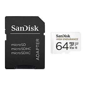 マイクロSDカード microSD 64GB microSDカード microSDXC SanDisk サンディスク 高耐久 Class10 UHS-1 U3 V30 R:100MB/s W:40MB/s 海外リテール SDSQQNR-064G-GN6IA ◆メ