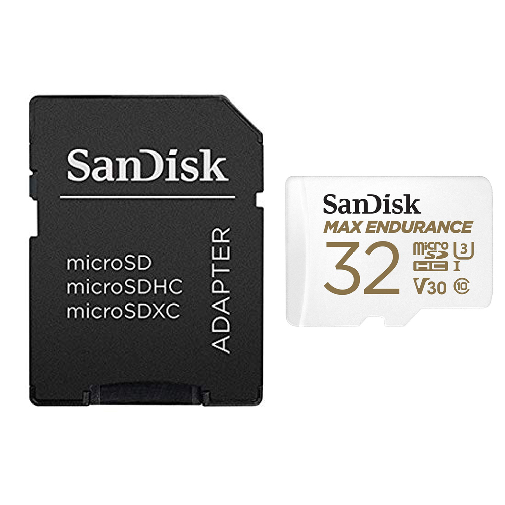 マイクロSDカード microSD 32GB microSDカード microSDHC SanDisk サンディスク 高耐久 MAX Endurance 連続録画1.5万時間 UHS-1 U3 V30 R:100MB s W:40MB s 海外リテール SDSQQVR-032G-GN6IA ◆メ