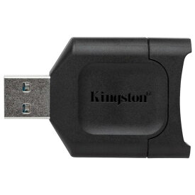 標準サイズSDリーダー USB3.2 Gen1(USB3.0) Kingston キングストン SDXC UHS-I 170MB/s及びUHS-II 300MB/s対応 海外リテール MobileLitePlus MLP ◆メ