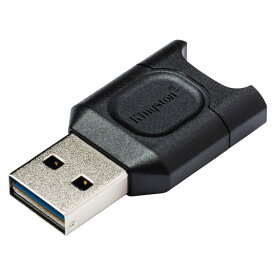 microSDカードリーダー USB3.2 Gen1(USB3.0) Kingston キングストン microSDXC UHS-I 170MB/s及びUHS-II 300MB/s対応 海外リテール MobileLite Plus MLPM ◆メ