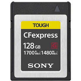 CFexpress 128GB Type B カード Tough SONY ソニー CEB-Gシリーズ タフ仕様 RAW 4K R:1700MB/s W:1480MB/s 日本語パッケージ CEB-G128 ◆宅