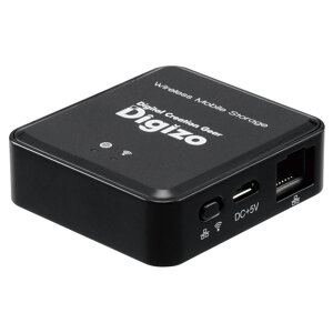 ワイヤレスモバイルストレージ Digizo ShAirDisk Princeton プリンストン 最大5台同時アクセス USBポート搭載 PTW-SDISK1 ◆宅