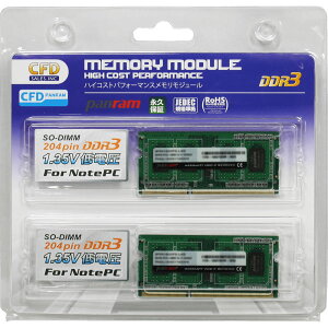 8GB 2g DDR3 m[gp CFD Panram DDR3-1600 204pin SO-DIMM d1.35V 8GBx2(v16GB) mFσZbg W3N1600PS-L8G 