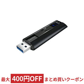 128GB USBフラッシュメモリー SanDisk サンディスク ExtremePro USB3.1 Gen 1 R:420MB/s W380MB/s スライド式 海外リテール SDCZ880-128G-G46 ◆メ