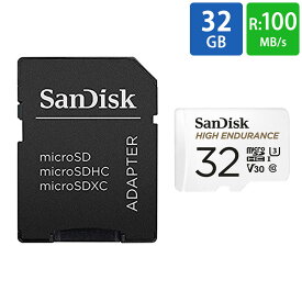マイクロSDカード microSD 32GB microSDカード microSDHC SanDisk サンディスク 高耐久 Class10 UHS-1 U3 V30 R:100MB/s W:40MB/s 海外リテール SDSQQNR-032G-GN6IA ◆メ