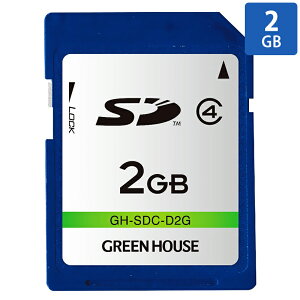 SDJ[h 2GB SD[J[h eSD O[nEX ^JEJ[ir(SDHCΉ@)Ή ~jP[Xt GH-SDC-D2G 