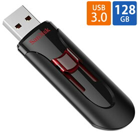 USBメモリ USB 128GB SanDisk サンディスク Cruzer Glide USB3.0 海外リテール SDCZ600-128G-G35 ◆メ