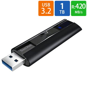 USB USB 1TB USB3.2 Gen1(USB3.0) SanDisk TfBXN Extreme Pro R:420MB/s W:380MB/s XCh A~➑ 1000GB COe[ SDCZ880-1T00-G46 