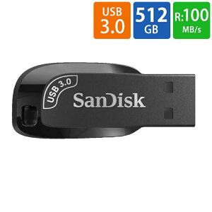 USB USB 512GB USB3.0 SanDisk TfBXN Ultra Shift R:100MB/s Vv LbvX ubN COe[ SDCZ410-512G-G46 