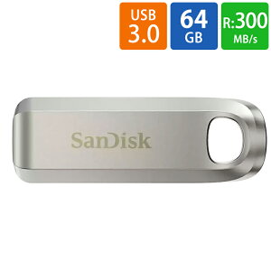 USB 64GB Type-C SanDisk TfBXN Ultra Luxe XCh R:300MB/s USB3.2 Gen1 USB3.0 USB-C ➑ COe[ SDCZ75-064G-G46 