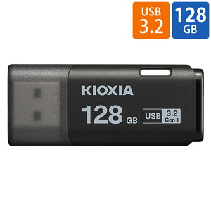 USB 128GB USB3.2 Gen1 USB3.0 KIOXIA LINVA TransMemory U301 Lbv USB-A^Cv Vv ^ ubN COe[ LU301K128GG4 