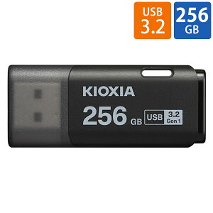 USB 256GB USB3.2 Gen1 USB3.0 KIOXIA LINVA TransMemory U301 Lbv USB-A^Cv Vv ^ ubN COe[ LU301K256GG4 