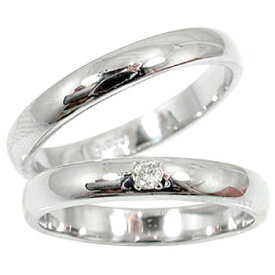 結婚指輪 マリッジリングペアリング ダイヤ ダイヤモンド ソリティア ブラックダイヤモンド プラチナ900指輪PT900 ハンドメイド2本セット 甲丸 笑顔になるジュエリー お守り 大きいサイズ対応