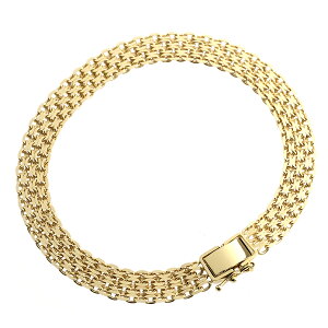 18�� �u���X���b�g 18cm �r�X�}���N �`�F�[�� 10g ���� ���L �S�[���h �C�G���[�S�[���hK18 18k �� ���܂ꎮ ���ߋ��� �`�F�[���̂� �S�[�W���X �l�C �v���[���g ���i �g�� �l�C �J�W���A�� �j����