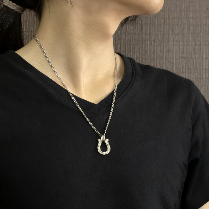 楽天市場】[20%OFFクーポンあり]【最短発送】プラチナ 馬蹄 ネックレス 