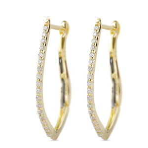 yŒZz18 t[vsAX _Ch 0.2ct 傫 S[h 18K CG[S[hK18 ol t[v yA Ԃ Vv  lC p jp l ig WG[ j