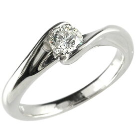 [スーパーセール10％OFF]エンゲージリング 婚約指輪 プラチナリング ダイヤモンド 結婚指輪 一粒ダイヤモンド 大粒ダイヤモンド0.30ct SIクラス 鑑定書付 爪なし