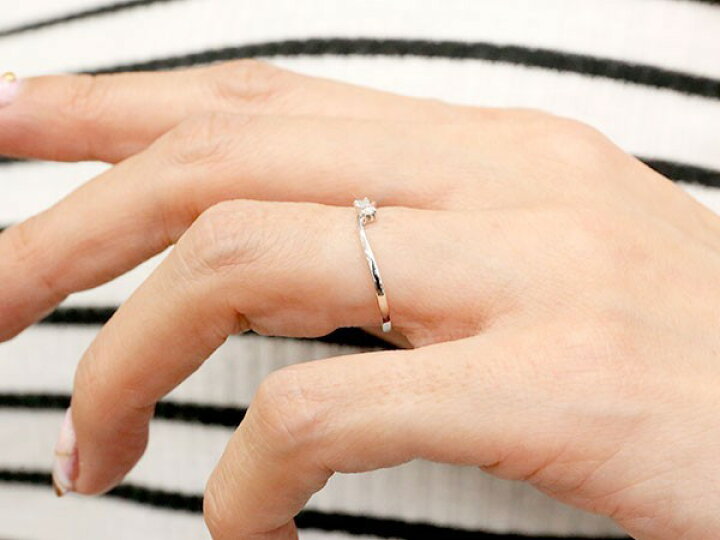 楽天市場 婚約指輪 エンゲージリング プラチナ 指輪 ダイヤモンド リング ダイヤ ピンキーリング 一粒ダイヤモンド シンプル 安い 天然石 レディース 楽ギフ 包装 コンビニ受取対応商品 大きいサイズ対応 送料無料 人気 かざり屋