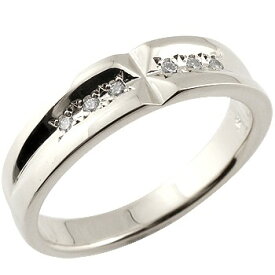 プロポーズリング クロス プラチナリング ピンキーリング ダイヤモンドリング エンゲージリング 婚約指輪 指輪 ダイヤモンド プラチナ900 爪なし ユニセックス 【ありがとうやおめでとうを伝えよう・プレゼント・誕生日・お祝い】