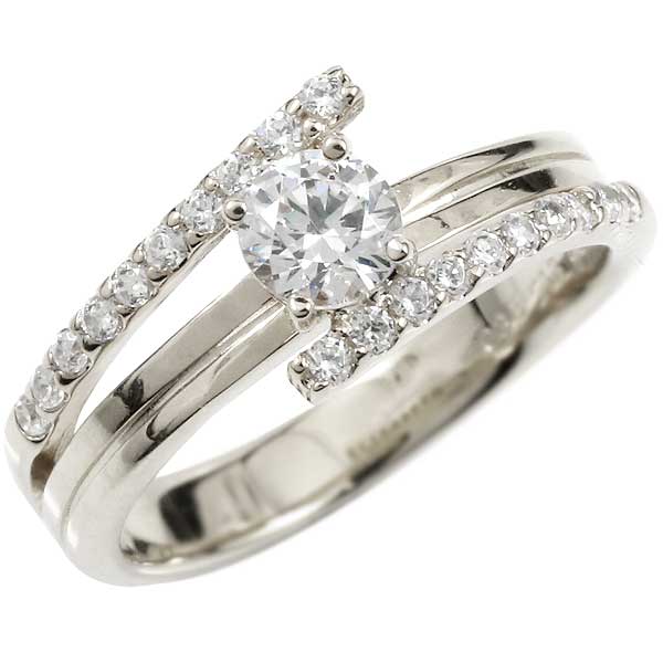 プラチナ  ダイヤモンドリング 婚約指輪 エンゲージリング pt900 リング 大粒 ダイヤモンド リング 0.30ct レディース 大きいサイズ対応