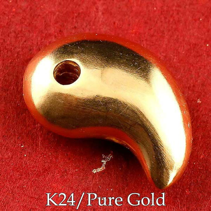 楽天市場】純金 24金 置物 オブジェ 勾玉 まが玉 ゴールド 24K k24 
