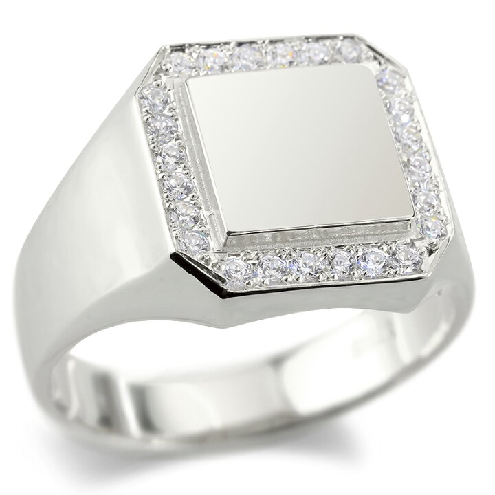 楽天市場】10金 メンズ ゴールド リング 印台 ダイヤモンド 0.24ct 