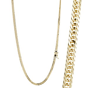 メンズ 喜平ネックレス 18KGF 6面カット 45cm 18k 金張り ゴールドフィルド キヘイチェーン  Wカット｜Yahoo!フリマ（旧PayPayフリマ） 『高品質18金使用/正規品』喜平チェーンネックレス/45cm