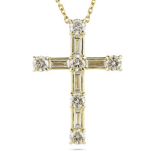 ネックレス ペンダント ダイヤモンド クロス 1カラット」の人気商品 