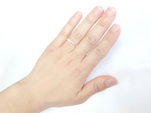 ハート ペアリング ハードプラチナ950 ダイヤモンド 結婚指輪 マリッジ