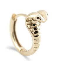 楽天市場】蛇 ピアス（金の純度K10）（レディースジュエリー 