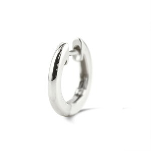 かざり屋 ジュエリー 30代 40代 50代 【最短発送】 プラチナ ピアス 片耳ピアス フープピアス 中折れ式 バネ式 地金ピアス つるんとしたピアス pt900 レディース メンズ