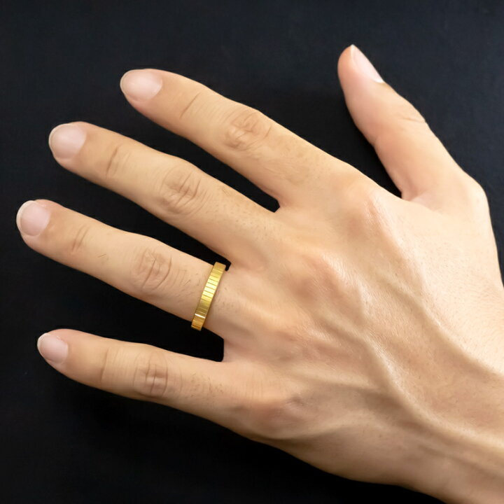 楽天市場】純金 24金 リング 指輪 指輪 17号から21号 鍛造 k24 24k 金  