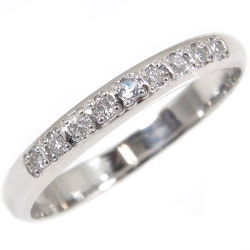 ブルームーンストーン ダイヤモンドリング プラチナ リング ハーフエタニティリング 指輪 6月誕生石 レディース 大きいサイズ対応 送料無料 人気