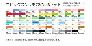 RsbNXPb` 72BZbg@P[X@Copic sketch 72B collors w/o case