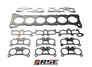 [�T�C�Y 88.0-1.8mm] SKYLINE �X�J�C���C��GT-R�@BNR32, BCNR33, BNR34 / RB26DETT�p ���A���X�s�[�h�G���W�j�A�����O�@�K�X�P�b�g�R���r�l�[�V���� RA4010-NS05F (Real Speed Engineering GASKET COMBINATION) �������� ����
