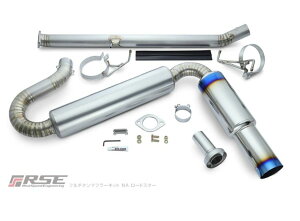 MAZDA ROADSTAR [hX^[@NA6CE / B6-ZEp AXs[hGWjAO@t`^}t[ iԁF RB6090-MZ01A (R.S.E. Real Speed Engineering FULL TITANIUM EXHAUST SYSTEM)  ꌧȆ