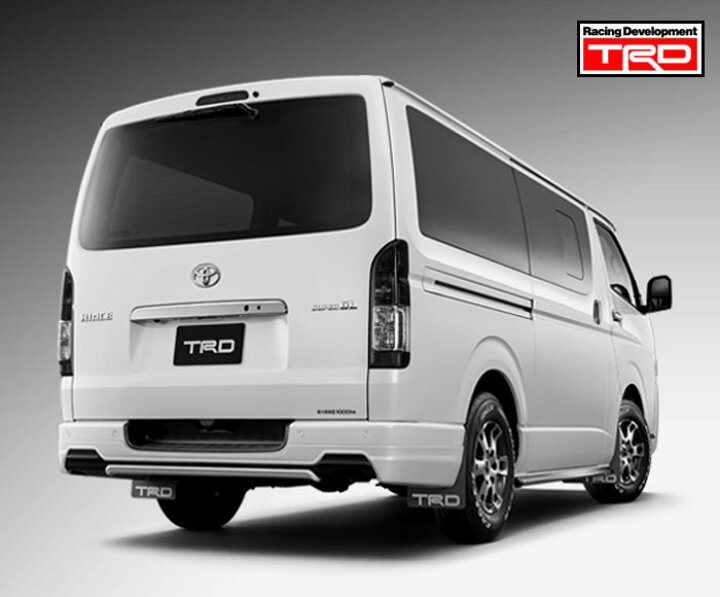 ハイエースTRD マッドフラップ 4枚セット 