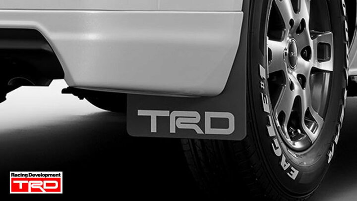 楽天市場】[ ハイエース 200系 全車用 ] TRD マッドフラップ 