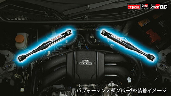 楽天市場】TOYOTA GR86 (ハチロク) ZN8 / FA24 用 TRD GR 