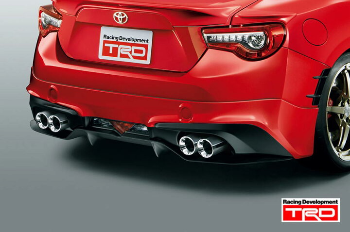 楽天市場】【 TOYOTA 86 (ハチロク) ZN6 / FA20 後期型用 】 TRD 